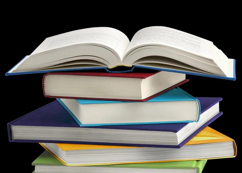 Book stack open
